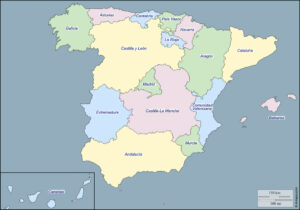 Autonome gemeenschappen in Spanje