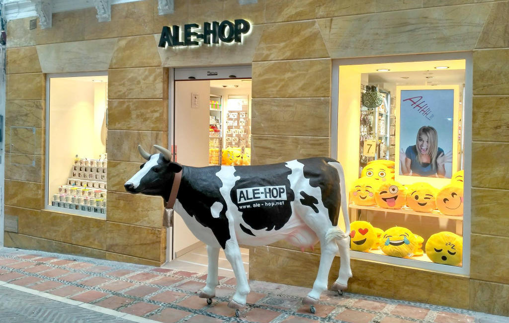 De Ale-Hop winkels in Spanje