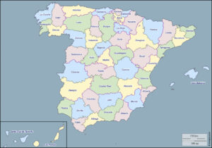 Bestuurlijke indeling van Spanje
