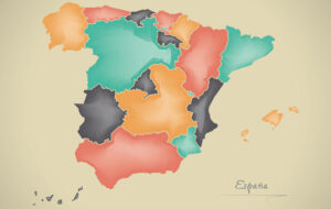 De grootste en kleinste deelstaten van Spanje op rij