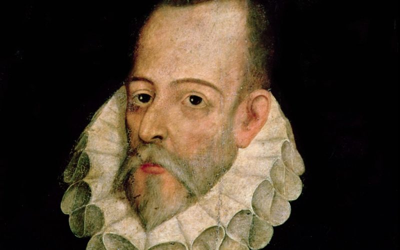 Spaanse schrijver Miguel de Cervantes