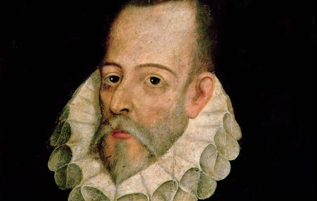 Spaanse schrijver Miguel de Cervantes